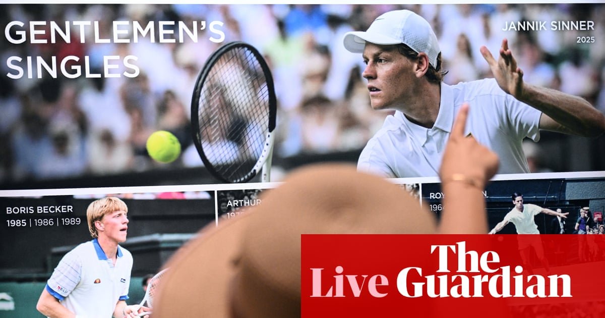 Wimbledon 2026 quarter-finals: Sinner, Osaka, Djokovic and Gauff in action – live