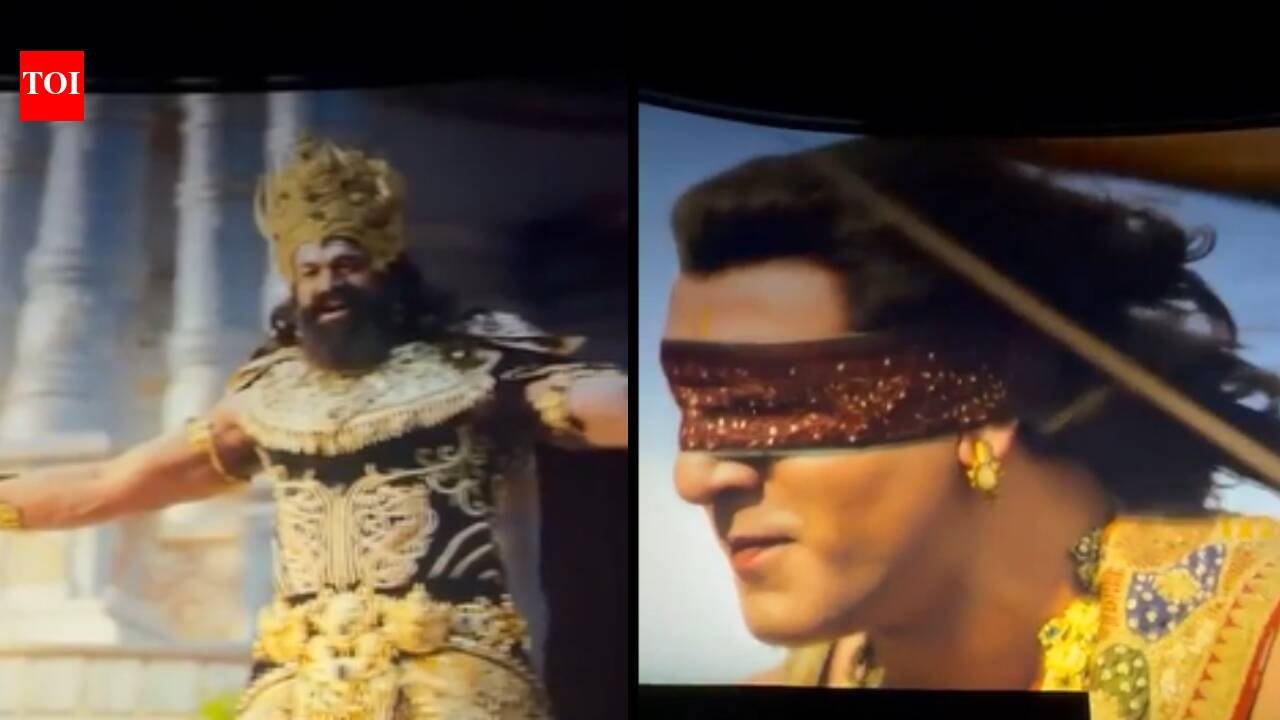 'Ramayana' trailer leaked again, shows Yash's entry as Raavan, netizens react
