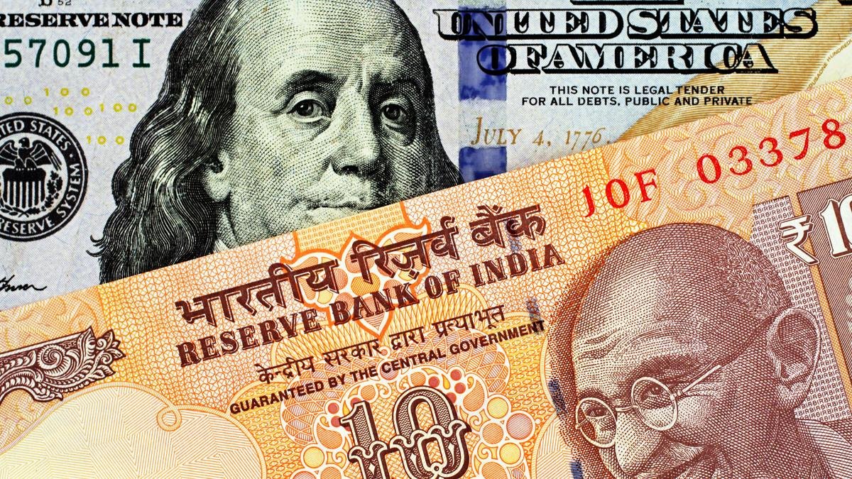 Rupee tanks 59 paise to close at 95.55 against U.S. dollar