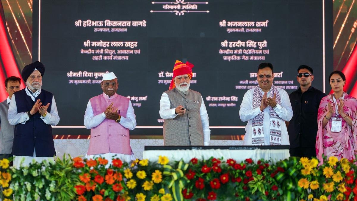 India navigated one of the biggest energy crises with little burden on citizens: PM Modi in Rajasthan