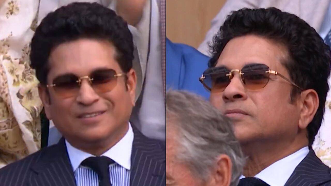 Watch: Sachin, hailed as 'perhaps the greatest batsman of all time', spotted at Wimbledon
