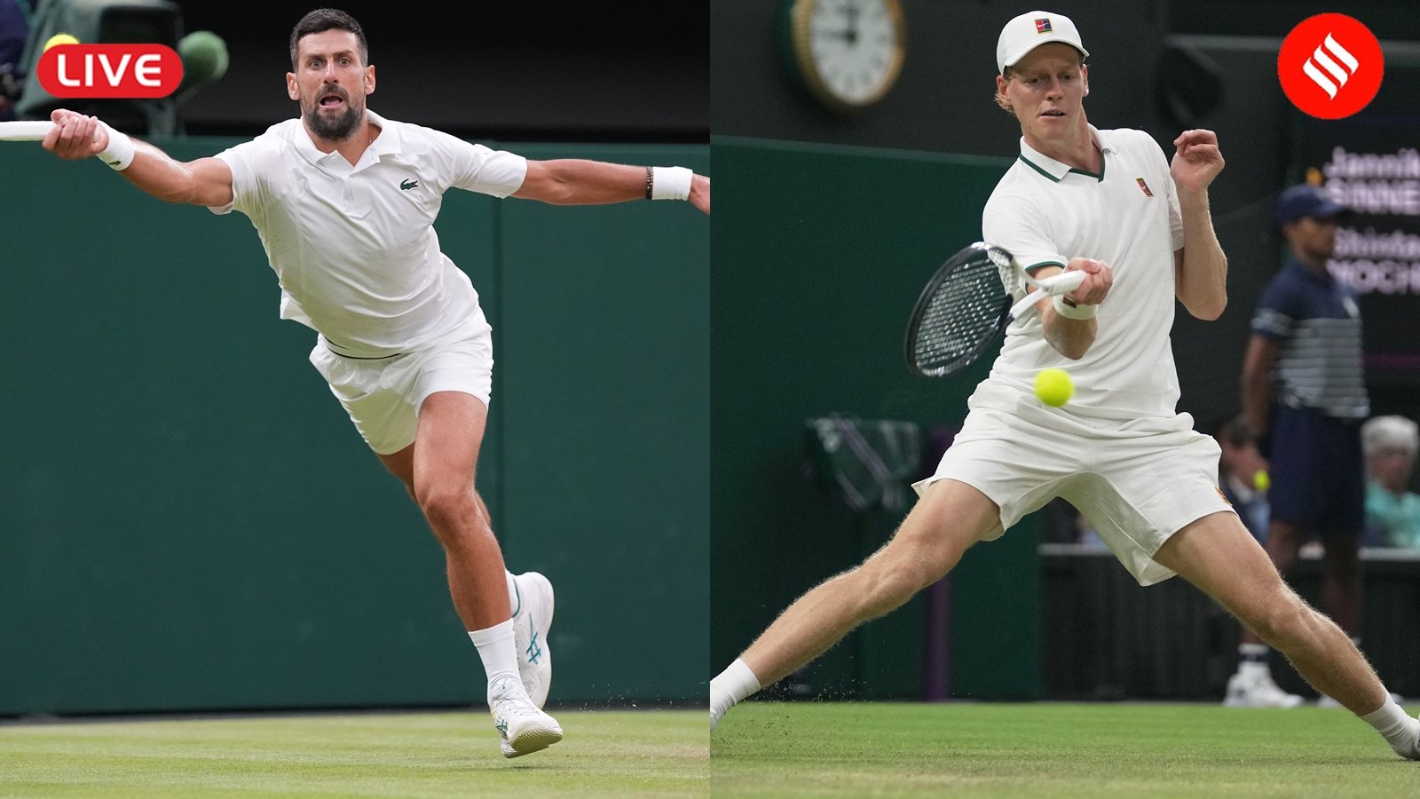 Novak Djokovic vs Jannik Sinner Wimbledon 2026 Semifinal Live Score: Sinner stands between Djokovic and 25th Grand Slam title again
