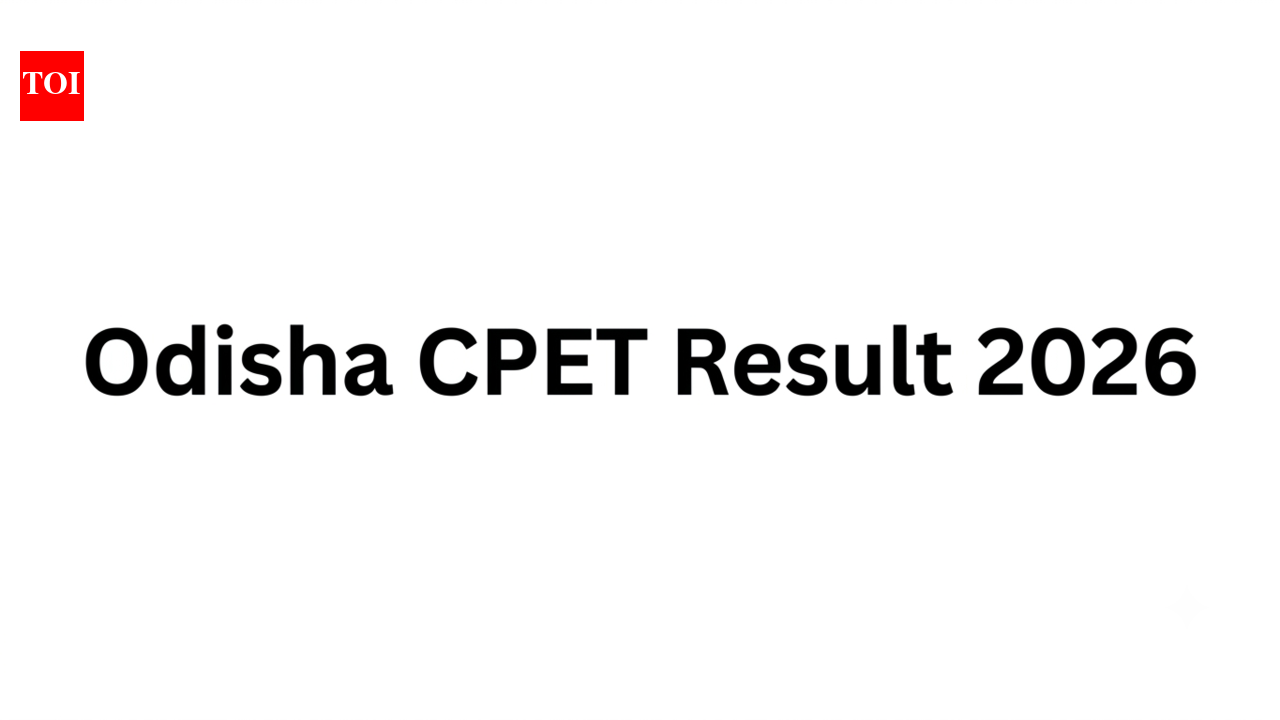 Odisha CPET Result 2026 declared at pg.samsodisha.gov.in; check state-wise merit list and scorecard