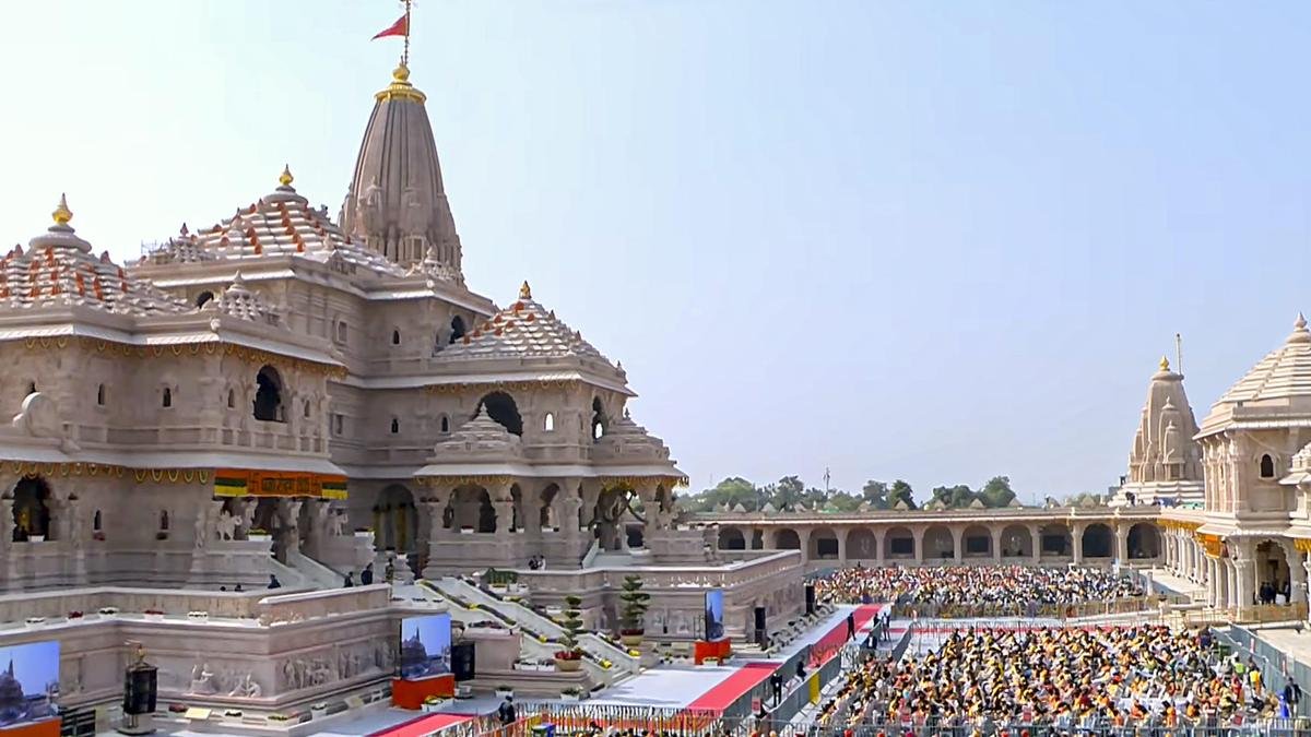 Ram temple row: SIT set up to probe alleged embezzlement of donations, U.P. government tells Supreme Court