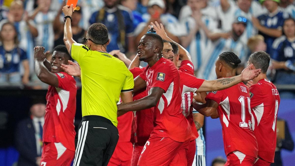 Football rules panel clarifies VAR process that World Cup red card for Switzerland's Embolo was wrong