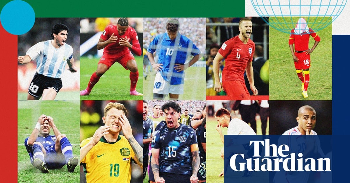 The agony and ecstasy of World Cup penalty shootouts – in pictures