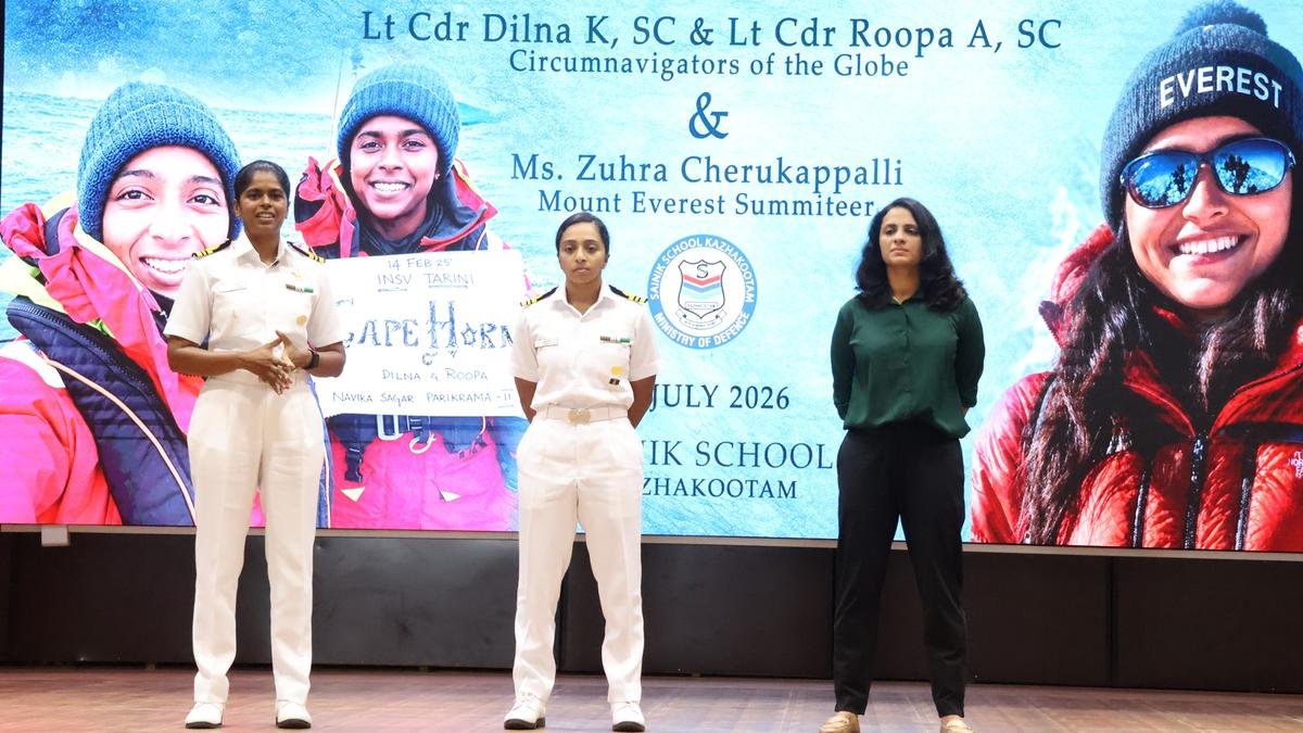 Sainik School hosts motivational talk on globe circumnavigation and Everest expedition