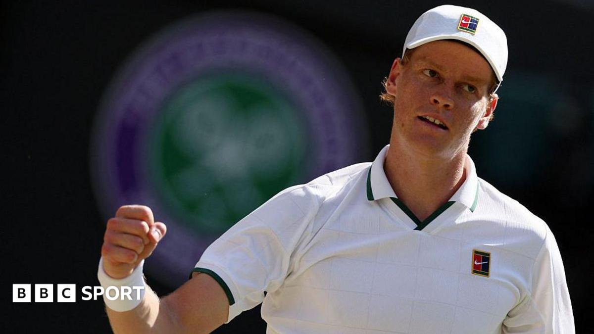 Sinner beats Struff to reach Wimbledon semi-finals