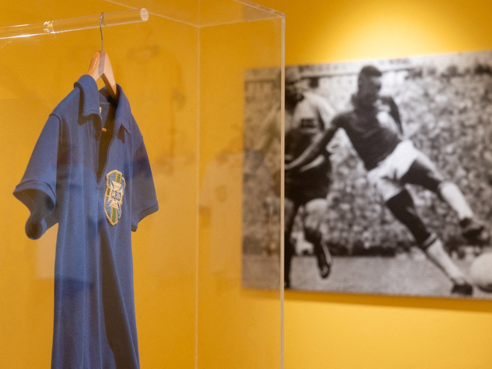Brazilian football legend Pele’s World Cup shirt sells for $4.9m