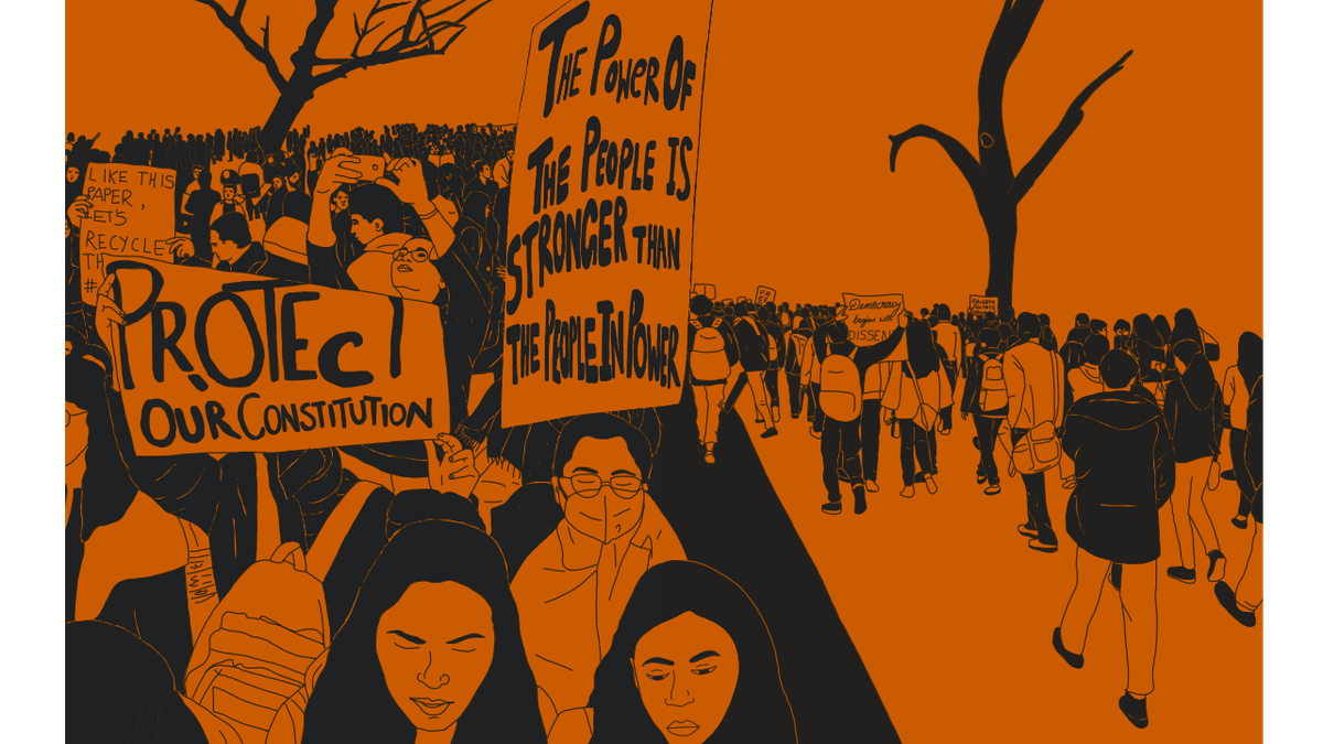 CJP protests | From exam paper leaks to unemployment, a generation at breaking point