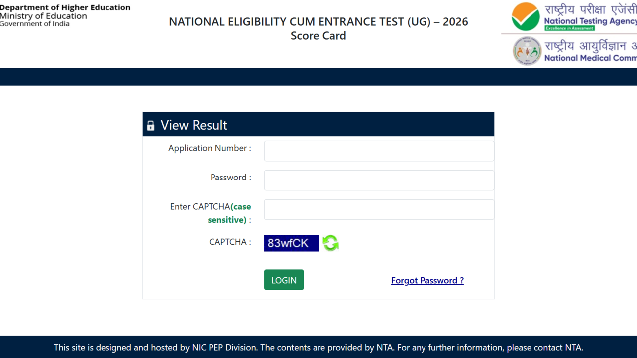 Re-NEET UG 2026 result declared at neet.nta.nic.in; Aryan Gupta, Panshul Bansal top with 715 marks