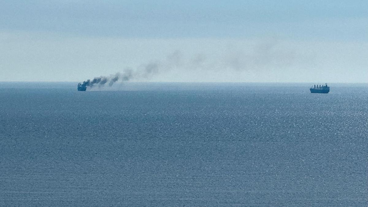 Indian embassy in Ukraine ‘closely monitoring’ situation after vessel with four Indians struck at Ukraine’s Odessa port; two safe, fate of two awaited