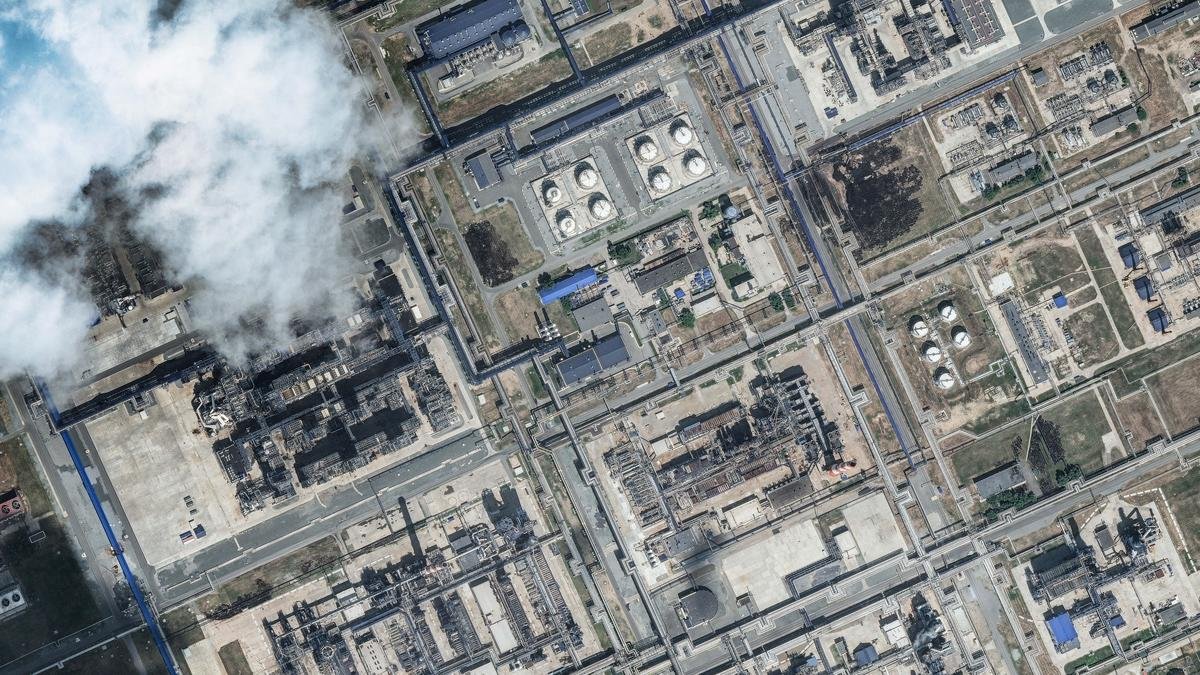 Ukraine says its drones struck three refineries and tankers in Russia
