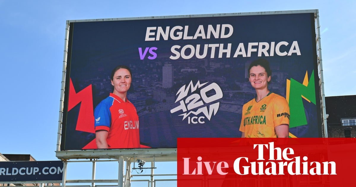 England v South Africa: Women’s T20 Cricket World Cup semi-final – live