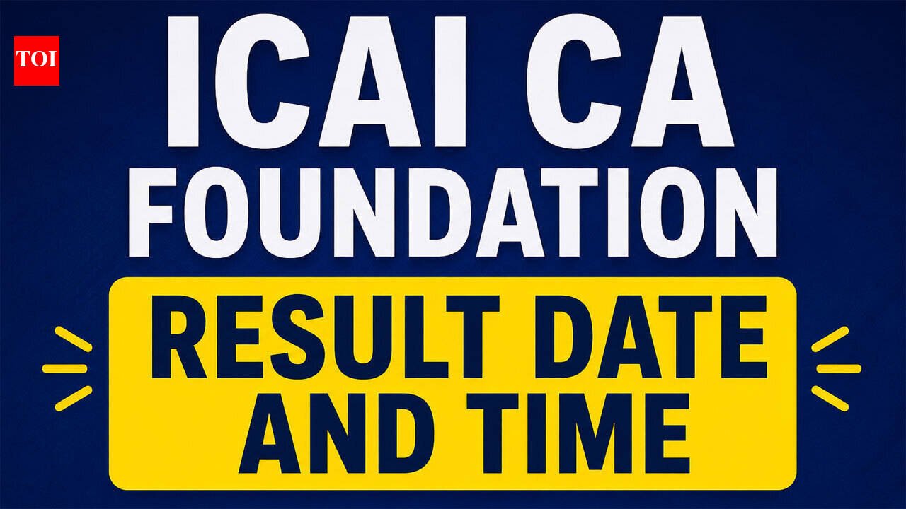ICAI CA Foundation May 2026 result today at 11 am; check scorecard, qualifying marks and steps to download