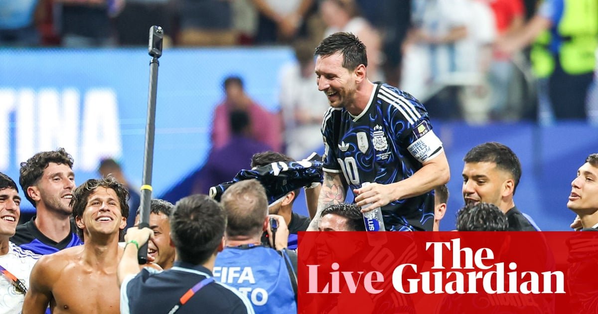 World Cup 2026: Argentina break England hearts and head for final with Spain – live