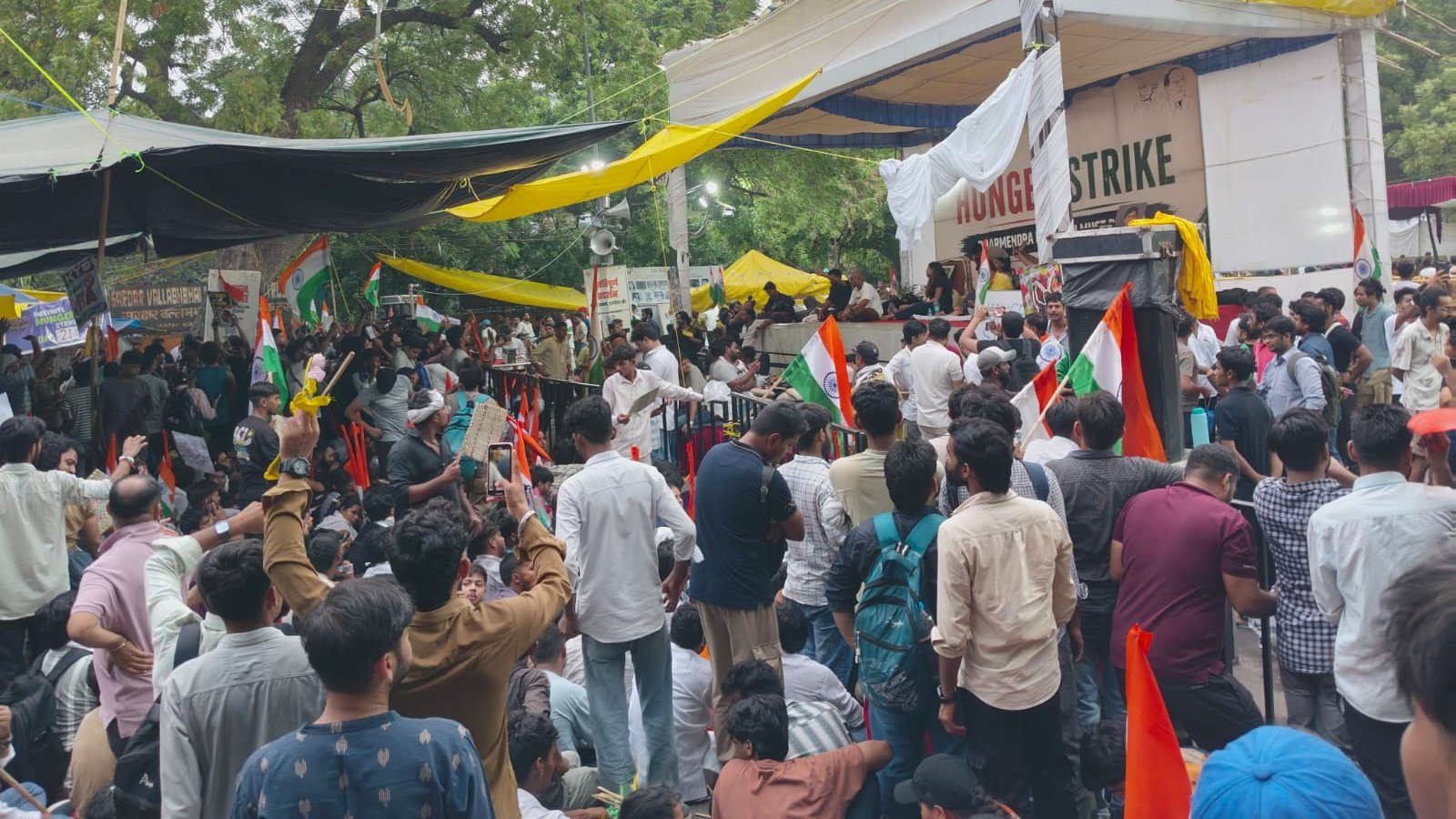 CJP Protest Live News: Delhi on high alert, border security tightened ahead of CJP’s Parliament march