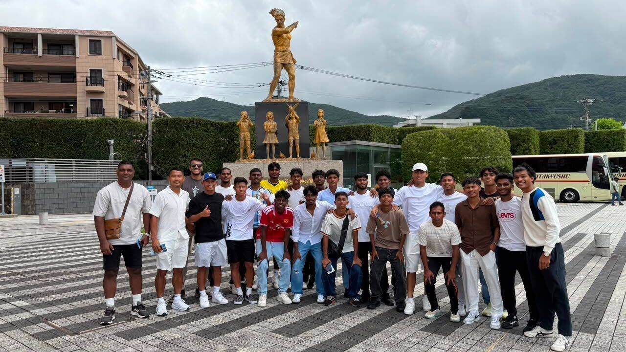 'War can’t be solution': Visit to Nagasaki museum leaves Indian footballers speechless