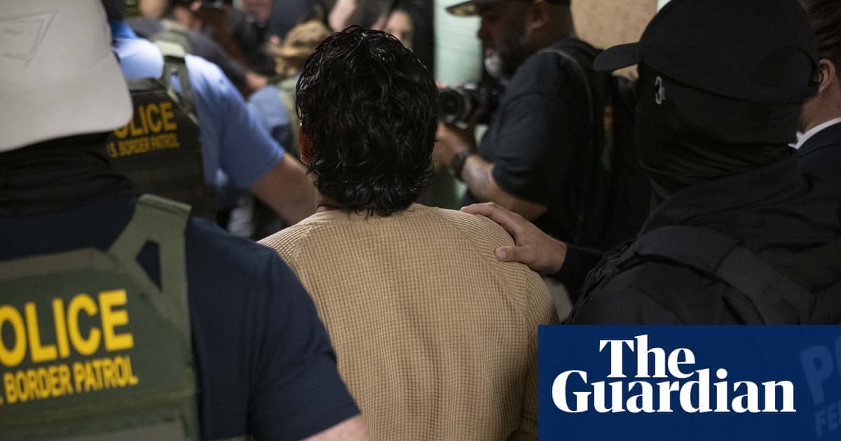 US immigration agents arrested a record number of people in June, data shows