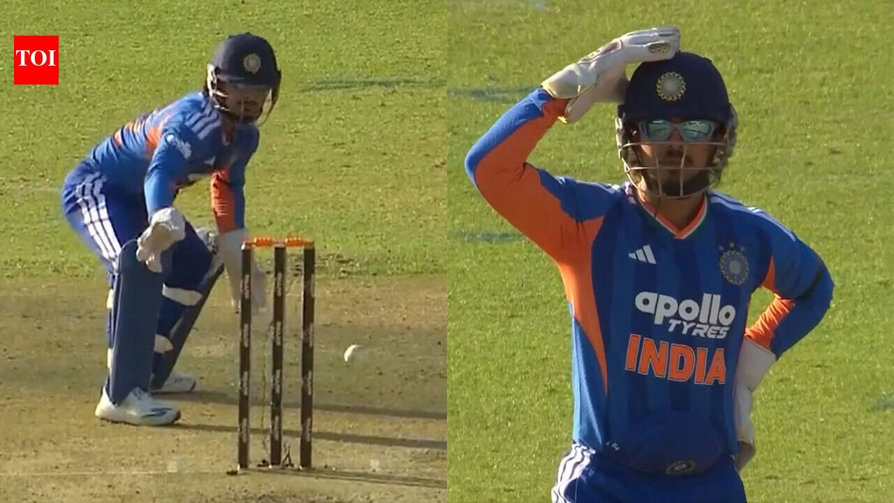 'My bad': Ishan Kishan's hilarious run-out blunder goes viral — WATCH
