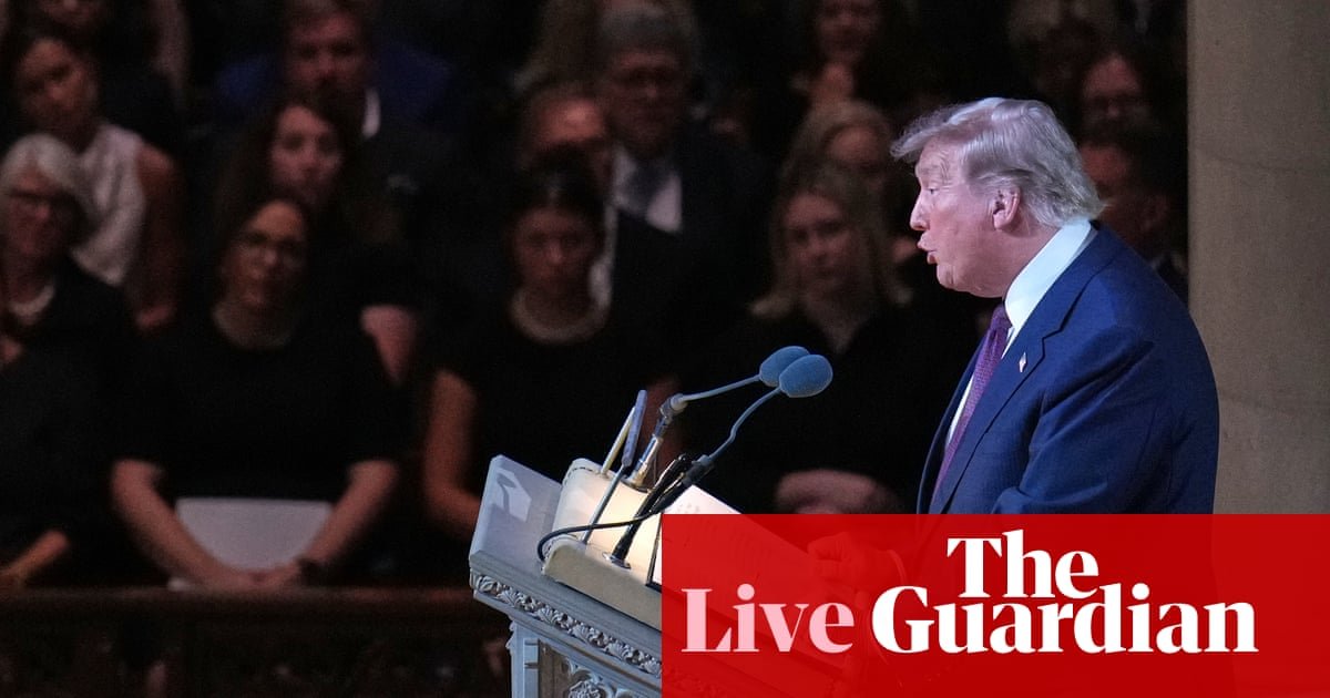 Trump praises Lindsey Graham as a ‘true American original’ in eulogy at Washington DC funeral service – latest updates