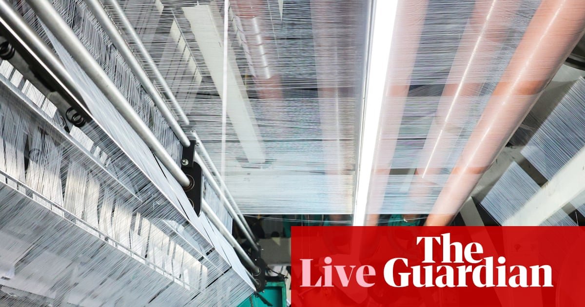 China grows at one of lowest rates on record; Thames Water has funds to survive to year end – business live