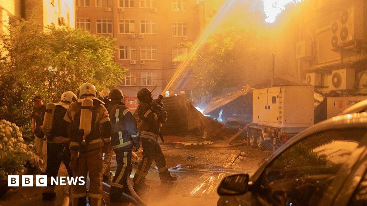 Russia launches deadly large-scale missile and drone strikes on Kyiv