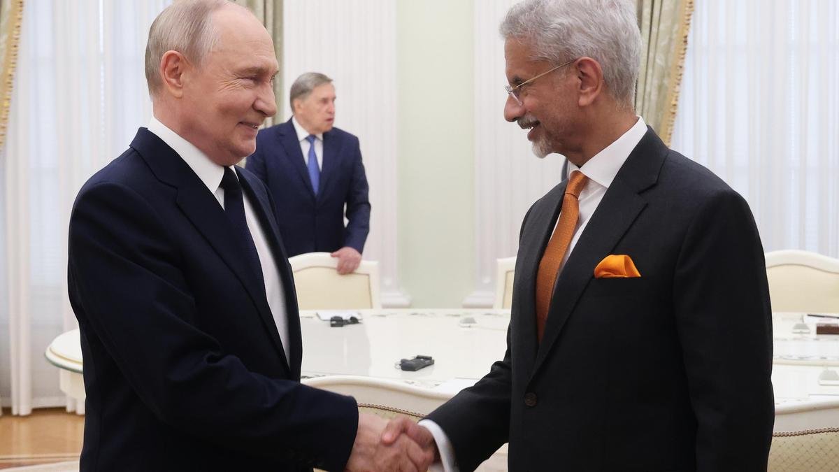 Jaishankar meets Russian President Putin; discusses bilateral ties, global developments