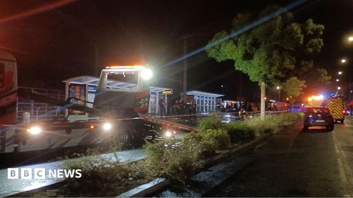 Two dead and 10 hurt after car rams into crowd in northern France