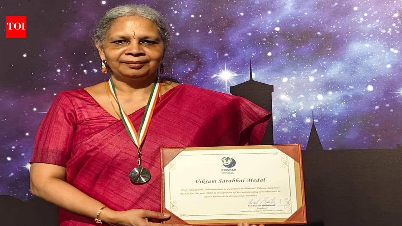 Meet Annapurni Subramaniam, the first Indian woman to win the COSPAR Vikram Sarabhai Medal
