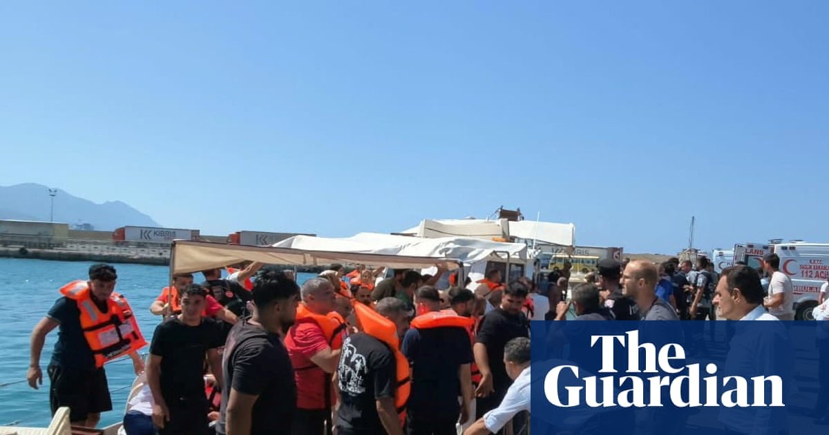 At least eight dead and 18 missing after ferry capsizes off northern Cyprus