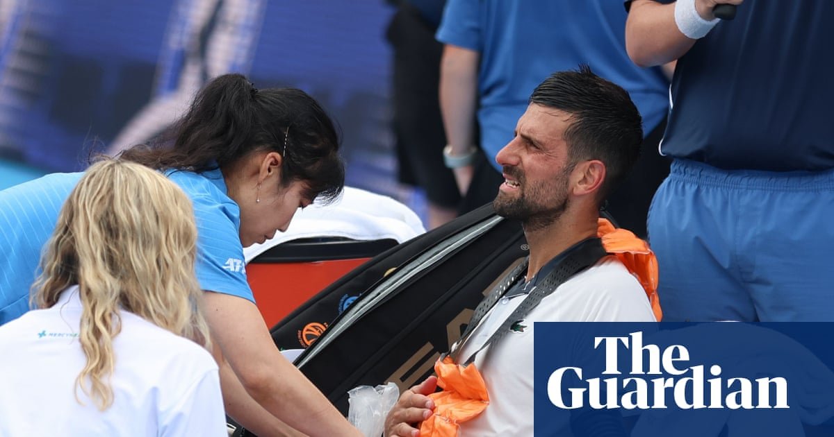Djokovic’s medical malaise in Cincinnati exposes fraying edges of ageing great’s game