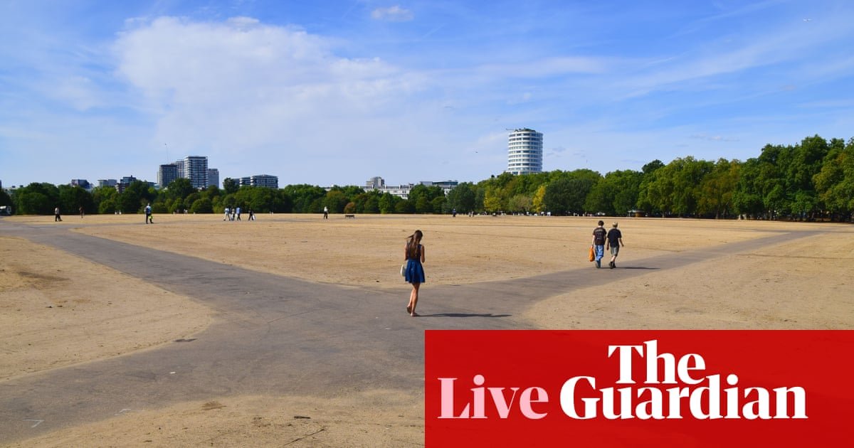 ‘Extreme heat’ warning issued for parts of England on Thursday as temperatures could reach 38C – latest news