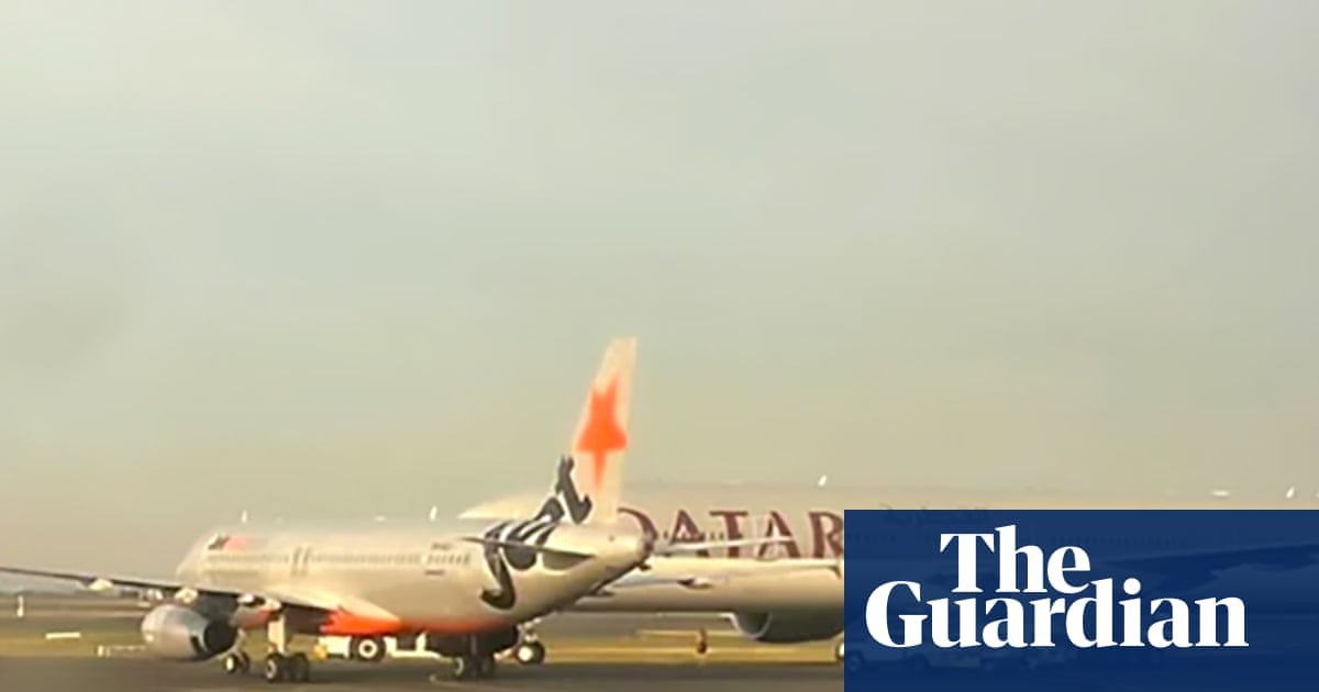 ‘Not enough air traffic controllers’: safety concerns at Sydney airport after Jetstar and Qatar planes involved in near-miss