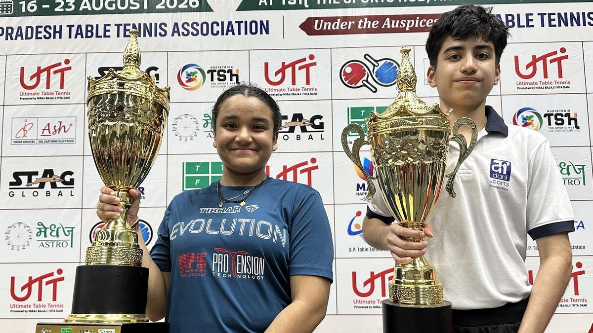 Table Tennis | Tanishka, Prateek clinch U-15 titles in National Ranking tournament