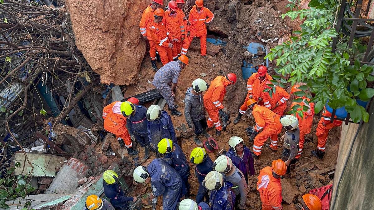 Mumbai landslip LIVE: Bodies of seven deceased taken from Rajawadi Hospital; victims identified