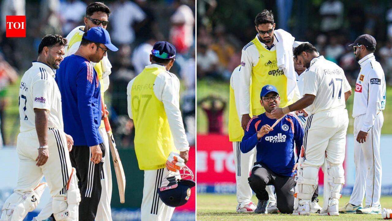 Will 'retired hurt' Pant bat on day 2 of Sri Lanka Test? India coach answers