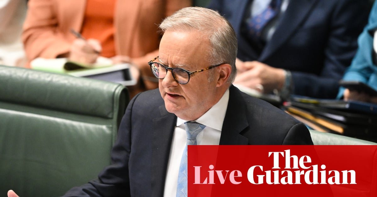 Australia politics live: Taylor asks PM if he will ‘man up’ and apologise over melon comments; Bragg wishes he’d done more to stop Morrison’s budget ‘madness’