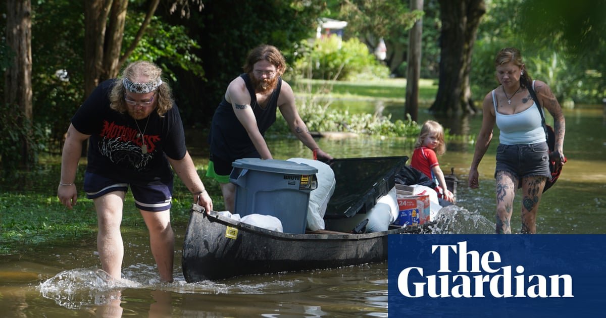 Flooding devastated swathes of Indiana but response is hampered by politics