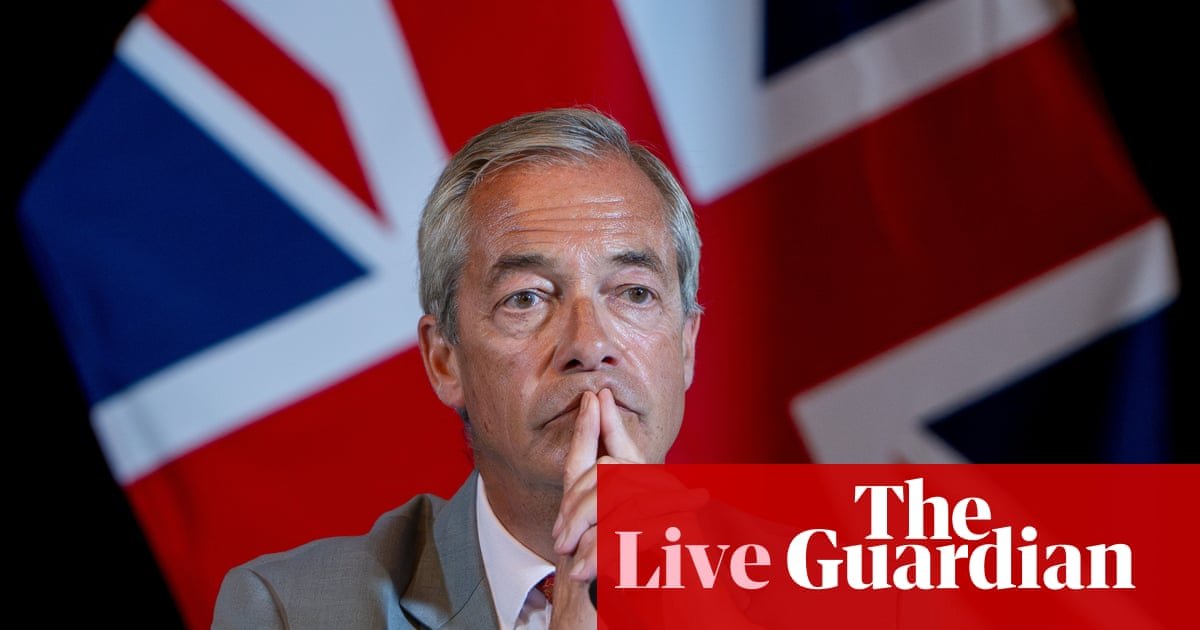 Polls open in Clacton, where Farage spent more than £10,000 in byelection against Count Binface – UK politics live