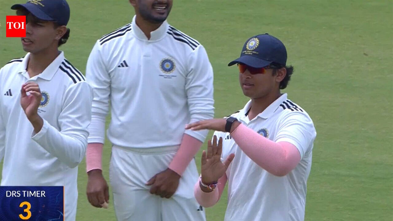 Watch: Captain Vaibhav Sooryavanshi’s brave DRS call gets East Zone crucial wicket