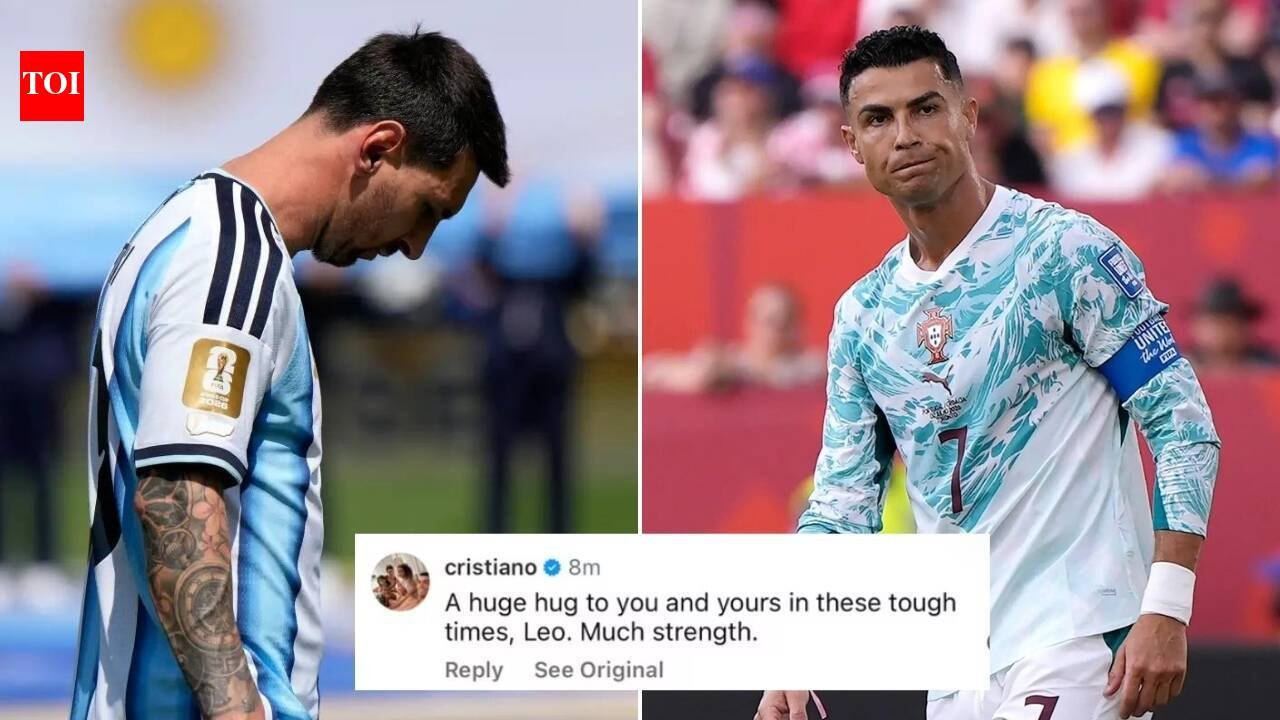 'Leo, stay strong': Ronaldo sends message to Messi after father's death