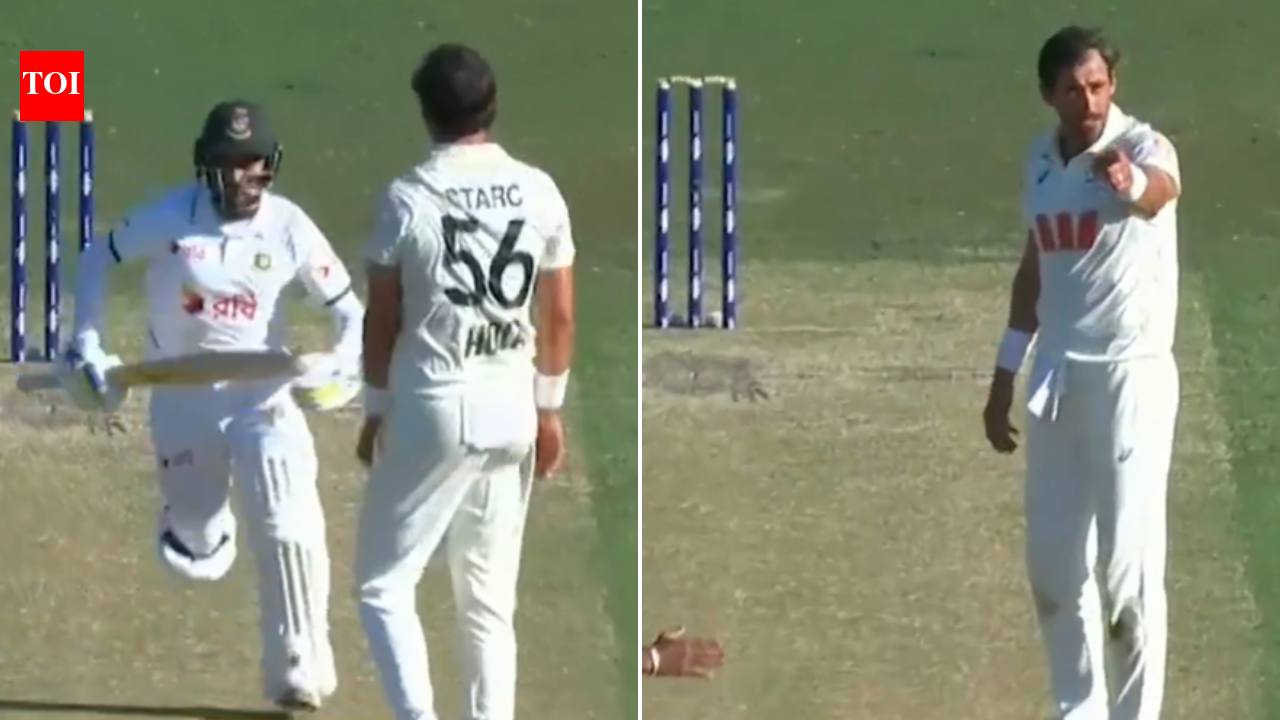 'You’re not in Bangladesh now': Starc, Mehidy Hasan clash during Darwin Test - Watch