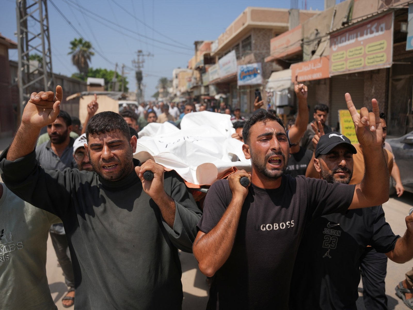 Israeli attacks across Gaza kill two people, hit hospital supply warehouse