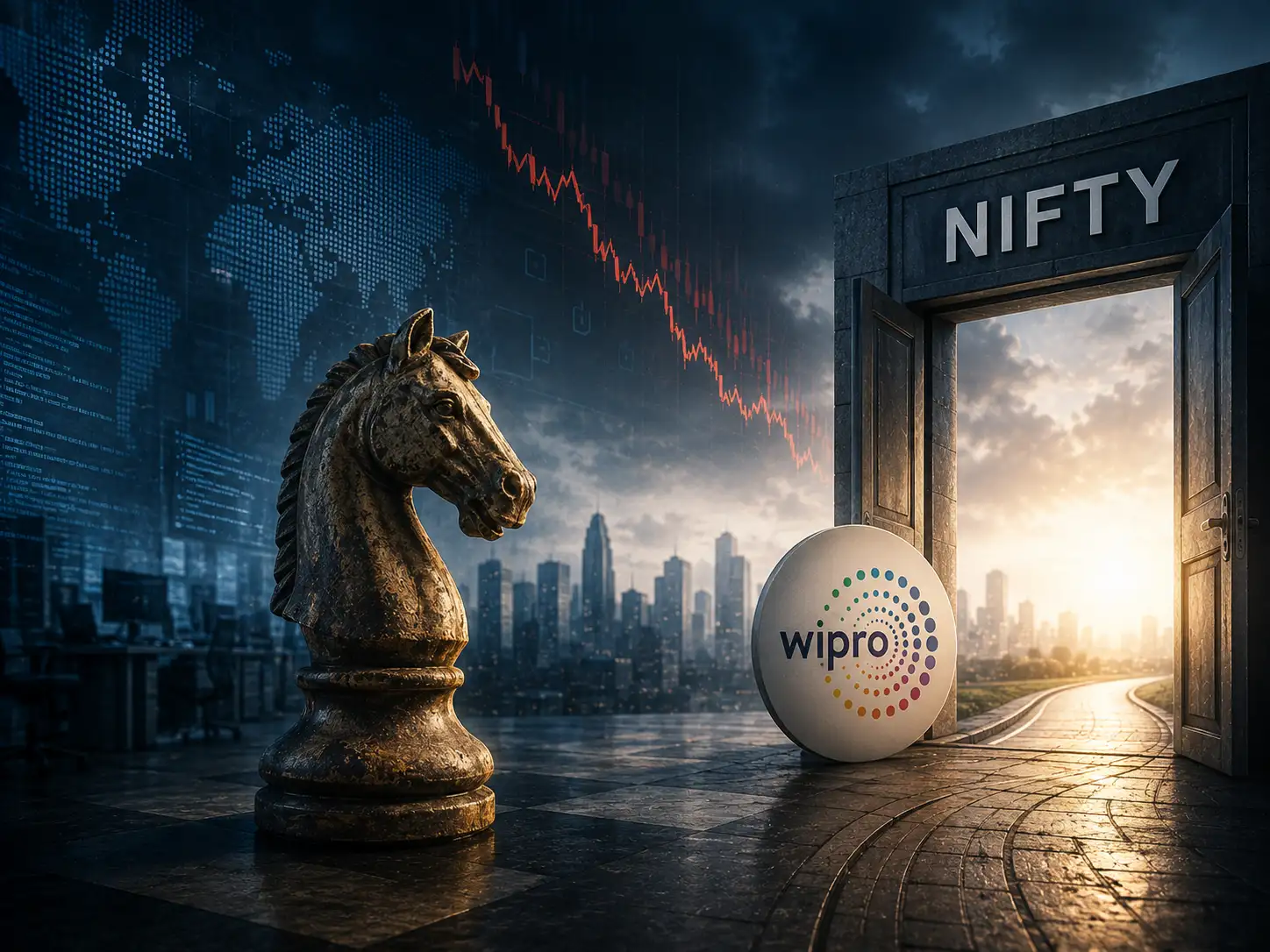 How Wipro's Nifty exit shows old warhorse Indian IT is losing charm