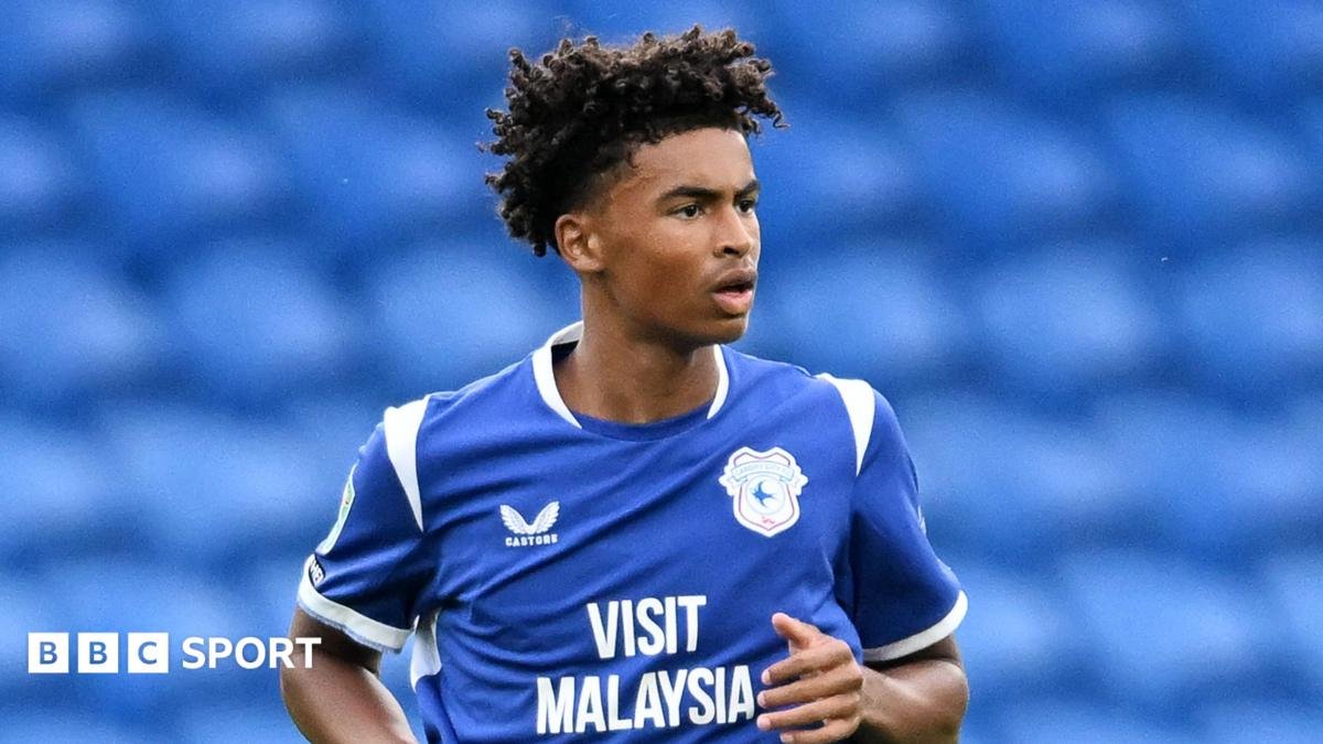 Cardiff's Anyadike, 15, sets new EFL Cup record as youngest player