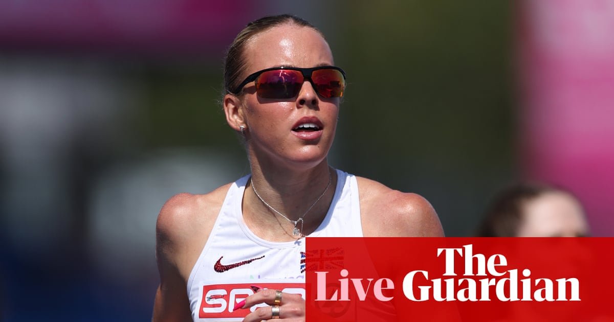 European Athletics Championships 2026: Hodgkinson chases gold in 800m, men’s 200m final, and more – live