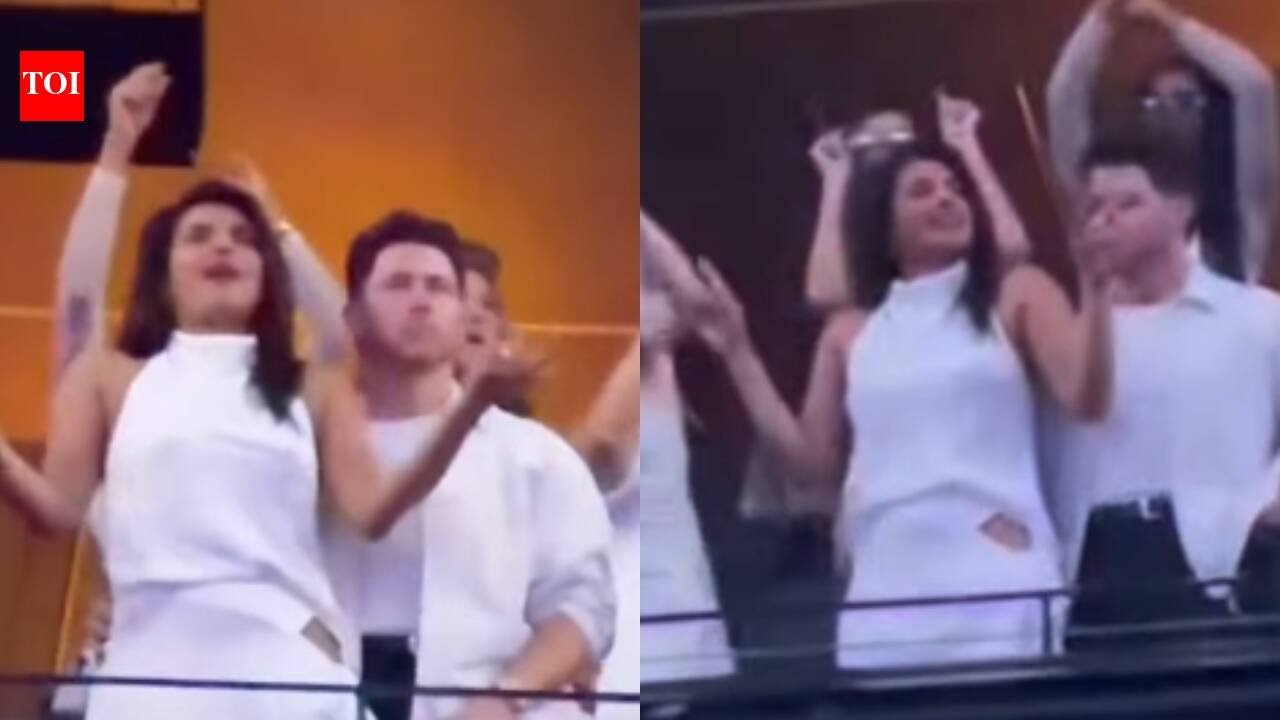 Priyanka Chopra, Nick Jonas groove at Backstreet Boys concert: VIDEOS
