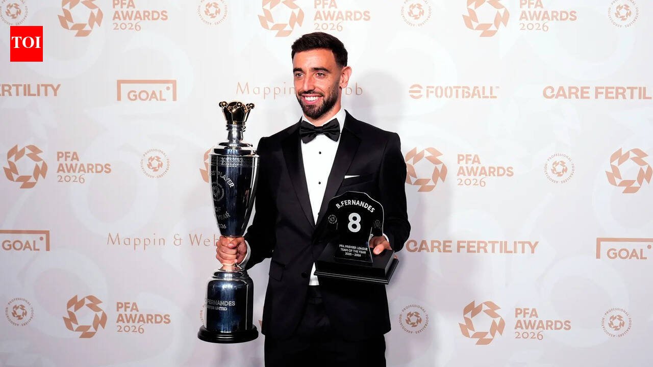 Bruno Fernandes crowned PFA Player of the Year to seal stunning awards hat-trick