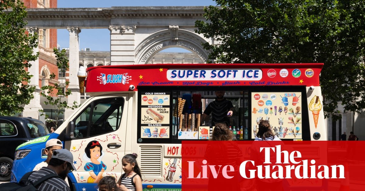 UK economy grows by 0.4% in second quarter as some businesses helped by World Cup and hot weather – business live